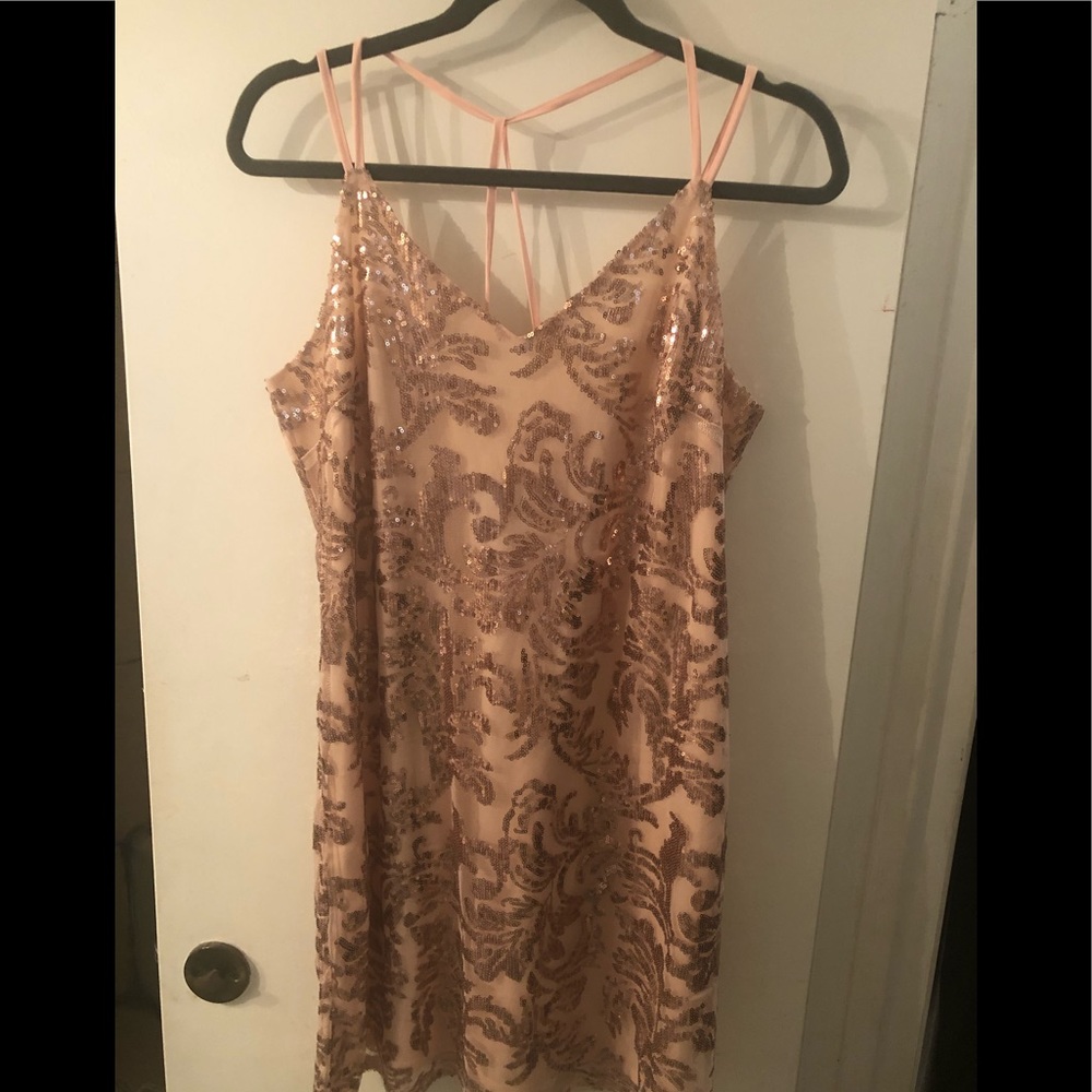 Sequined party dress